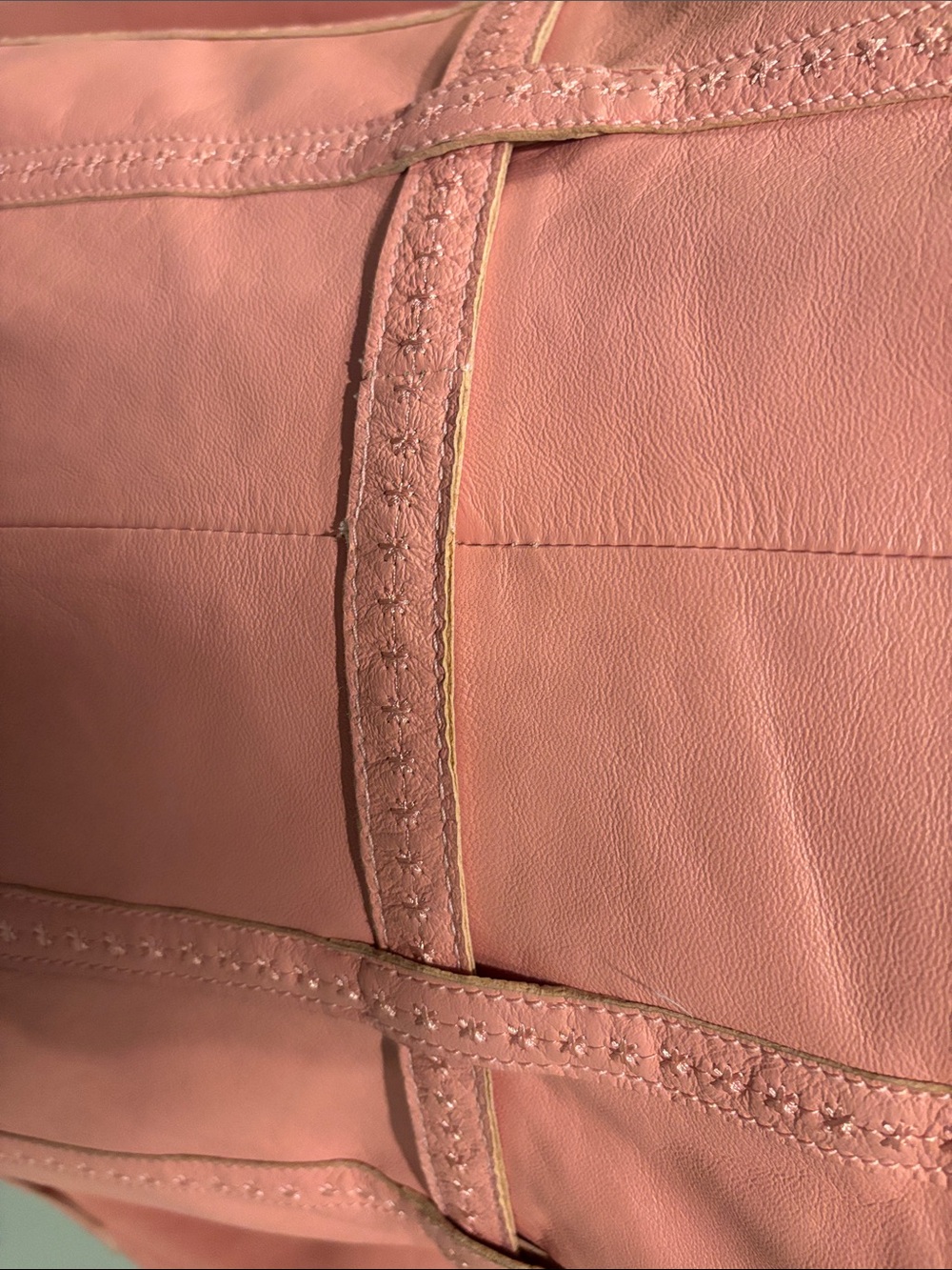 Vintage Don Caster Women's Pink Leather Jacket - Picture 9 of 9